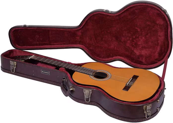 CrossRock CRW600CBR Classical Brown - Koffer für klassische Gitarre
