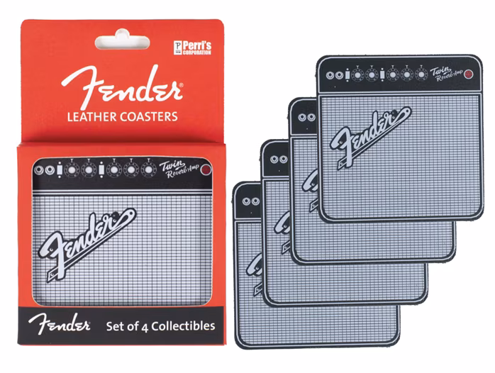 Perri's Leathers Leather Coasters Fender Amp - Untersetzer