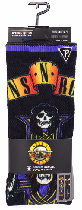 Perri's Leathers Guns N Roses Dye Sublimation Crew - Socken
