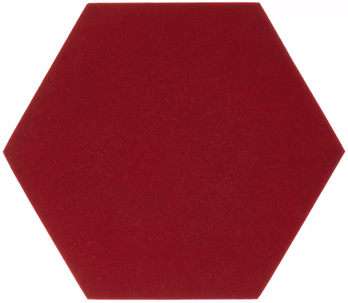 Pyramid Hexagon Cherry - Akustikschaumstoff