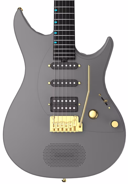 Enya Music Inspire Ozielzinho Midnight Grey - E-Gitarre