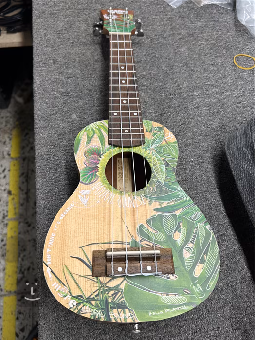 Cascha Soprano Ukulele Leafy (beschädigt) - Akustische Ukulele