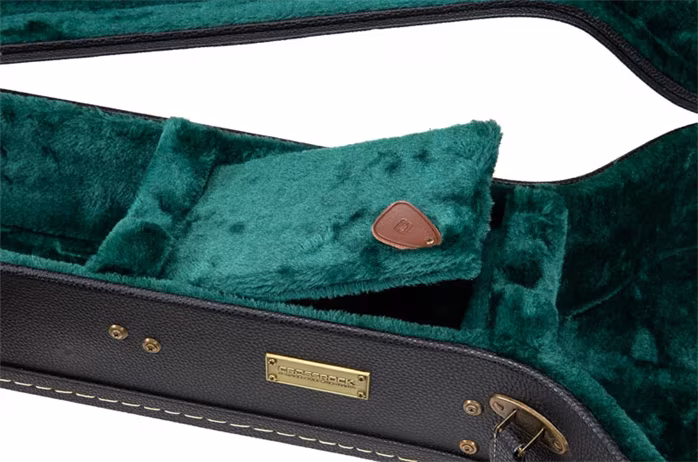 CrossRock CRW520DBK Black - Koffer für akustische Gitarre