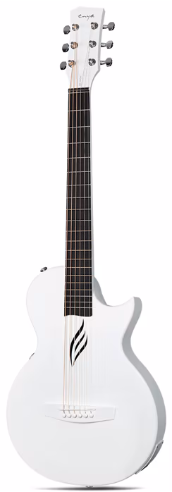 Enya Music Nova Go AcousticPlus SP1 White - Elektroakustische Reisegitarre