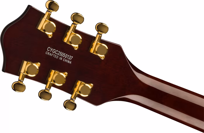 Gretsch LTD Abbey Road RS201 Studiomatic Hollow Body Bigsby EB Classic Walnut Stain - Semiakustische Gitarre