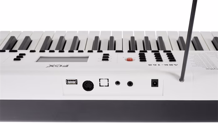 Fox 168 WH (ausgepackt) - Keyboard mit Anschlagdynamik