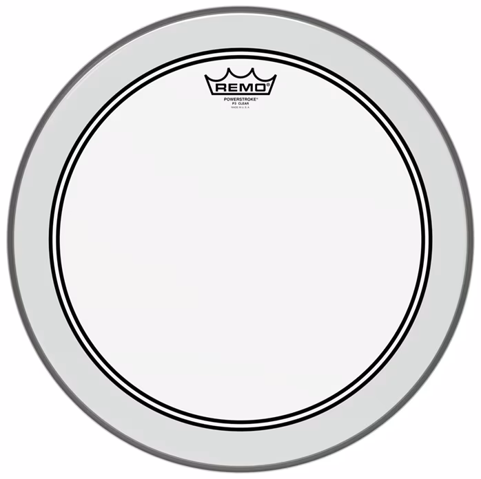 Remo 16" PowerStroke 3 Clear - Tomtom-Trommelfell