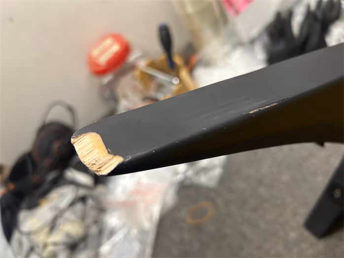 Blond V-1 Black Edition (beschädigt) - E-Gitarre