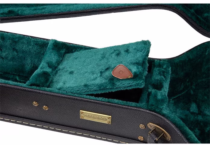 CrossRock CRW520CBK Black - Koffer für klassische Gitarre