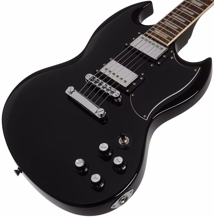 Blond SGS-100 Black - E-Gitarre