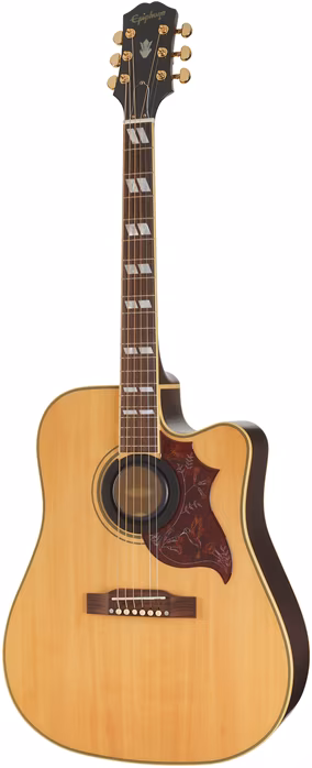 Epiphone Hummingbird Standard EC Natural - Elektroakustische Gitarre