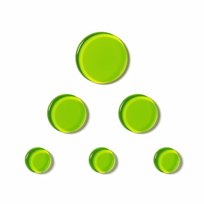 Slap Klatz Alien Green Mini - Ring- und Becken-Dämpfer