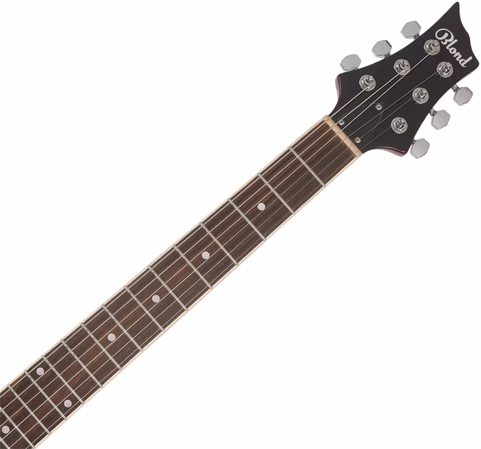 Blond DCS-2 Cherry Flame - E-Gitarre