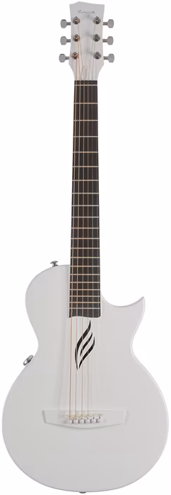 Enya Music Nova Go AcousticPlus SP1 White - Elektroakustische Reisegitarre