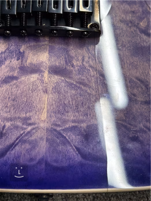 Ibanez RG421QM Cerulean Blue Burst (beschädigt) - E-Gitarre