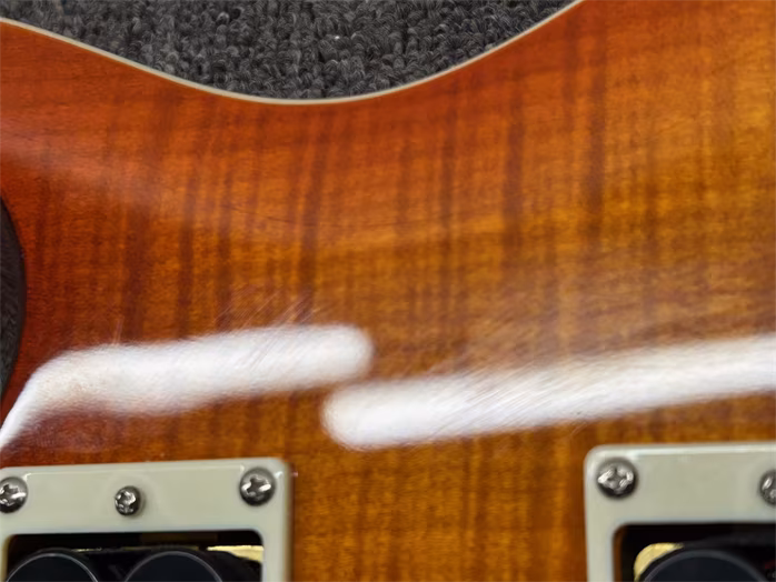 PRS SE Custom 24 Semi-Hollow Piezo Vintage Sunburst (gebraucht) - Semiakustische Gitarre