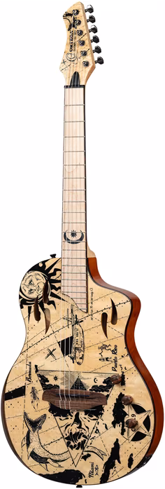 Ortega RTPG-LS2 - Klassische elektroakustische Gitarre