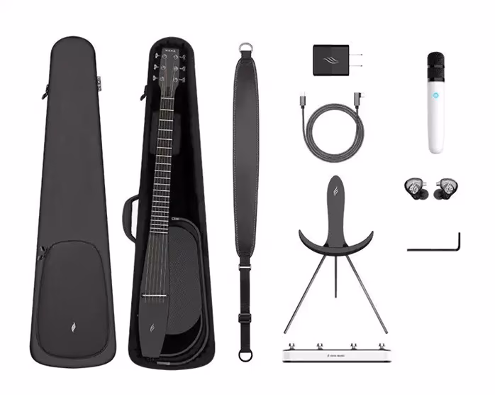 Enya Music NEXG 2 Deluxe Black - Elektroakustische Gitarre