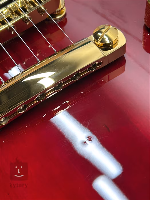 Blond SC-100 Wine Red (beschädigt) - E-Gitarre