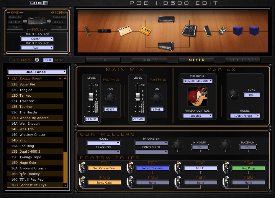 LINE 6 POD HD Pro X Gitarren-Multieffekt | Kytary.de