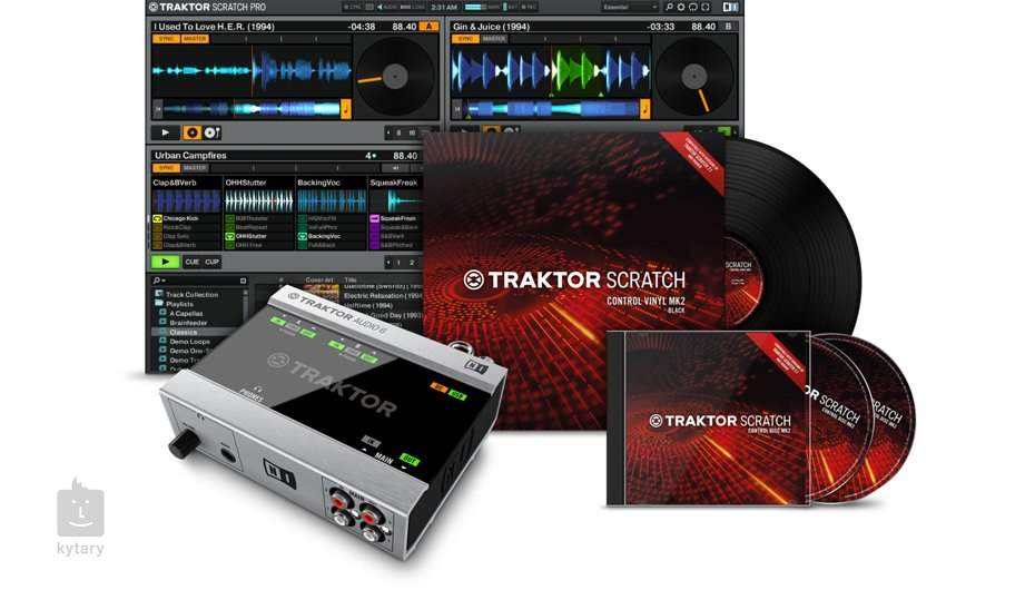 NATIVE INSTRUMENTS Traktor Scratch A6 (ausgepackt) USB-Soundkarte