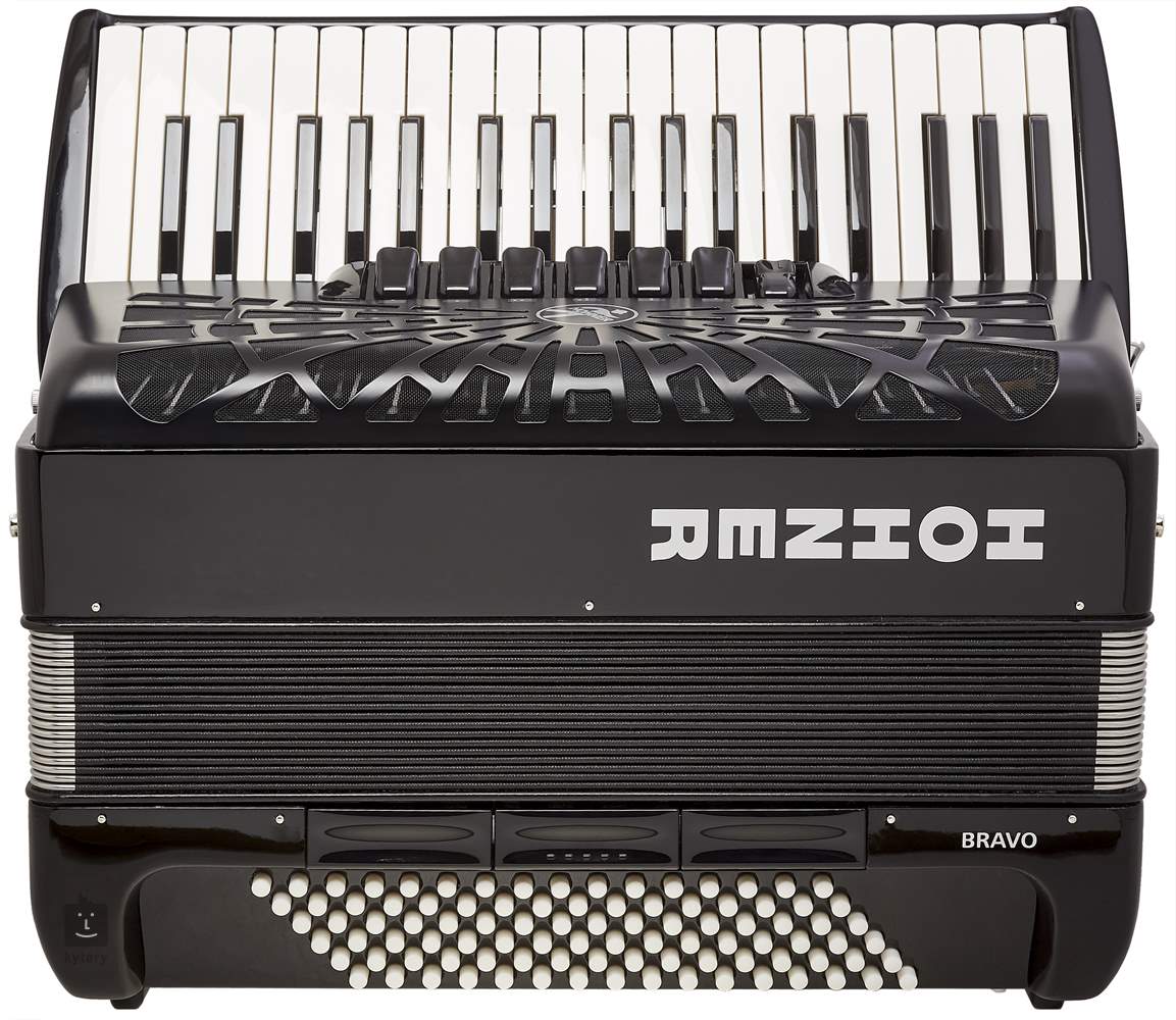 HOHNER Bravo III 96 black Silent Key Tastenakkordeon | Kytary.de