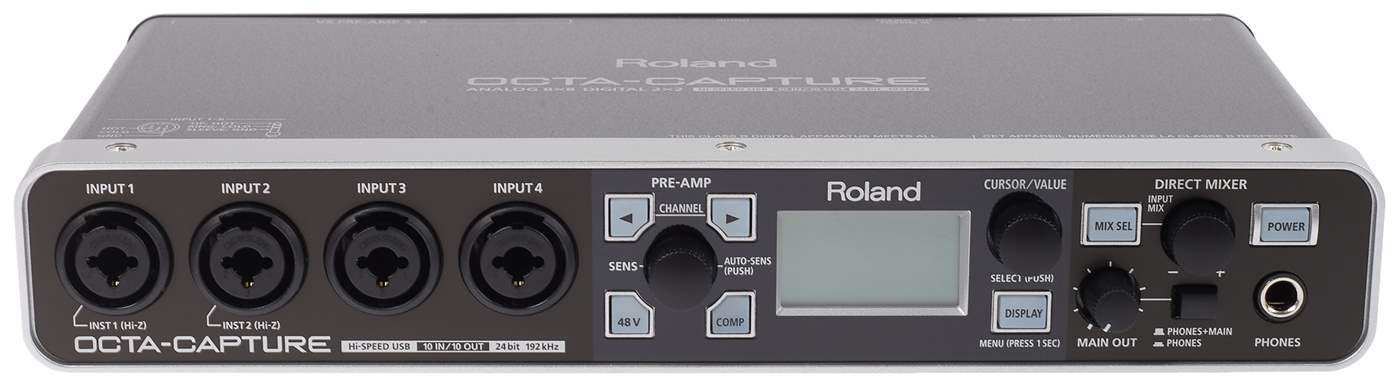SALE人気セール送料無料 Roland OCTA-CAPTURE UA-1010 ローランド オクタキャプチャー オーディオインターフェイス オーディオインターフェース