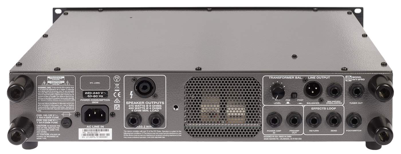 AMPEG SVT-3PRO Hybrid-Verstärker für Bass | Kytary.de