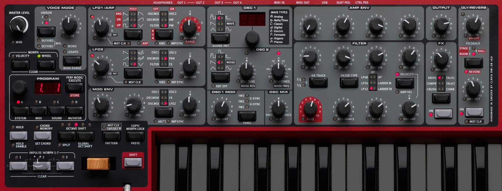 NORD LEAD 4 (ausgepackt) Virtueller Analog-Synthesizer | Kytary.de