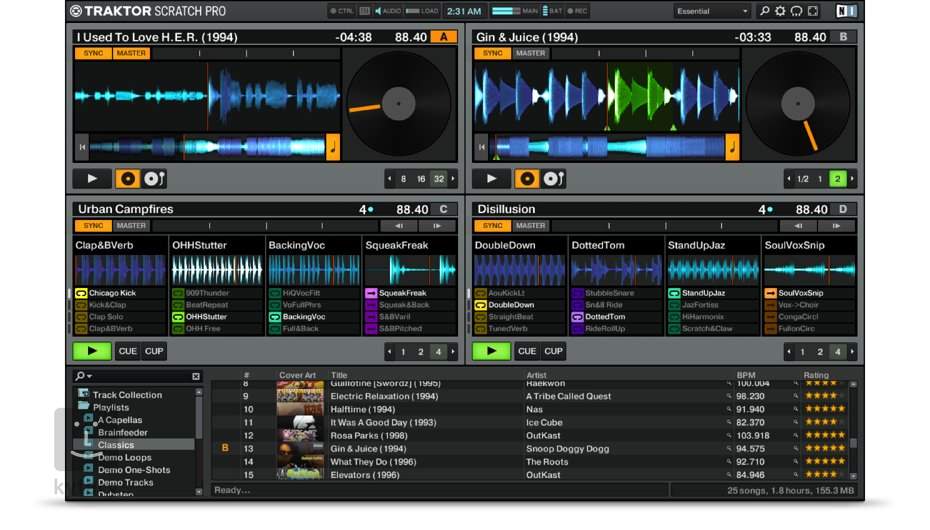 NATIVE INSTRUMENTS Traktor Scratch A6 (použité, bez software) USB