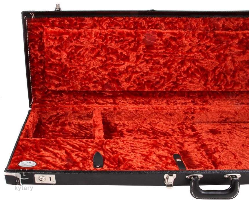 FENDER G&G Deluxe Hardshell Case Black Jaguar/Jazzmaster/Toronado