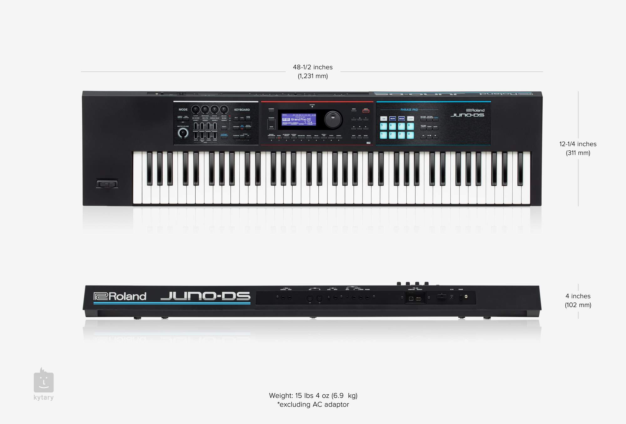 ROLAND JUNO-DS76 Synth (gebraucht) Synthesizer | Kytary.de