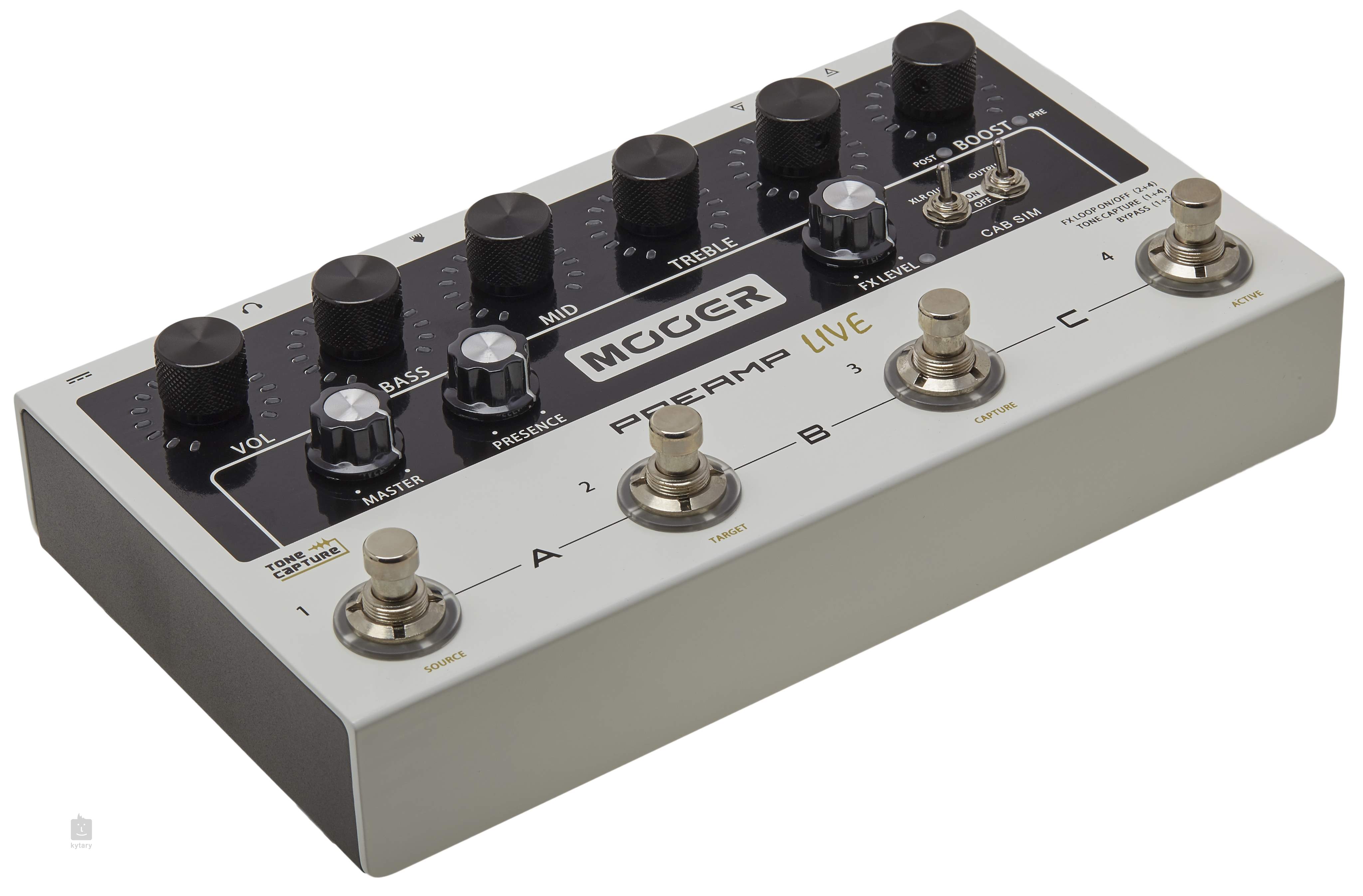 MOOER Preamp LIVE GitarrenMultieffekt