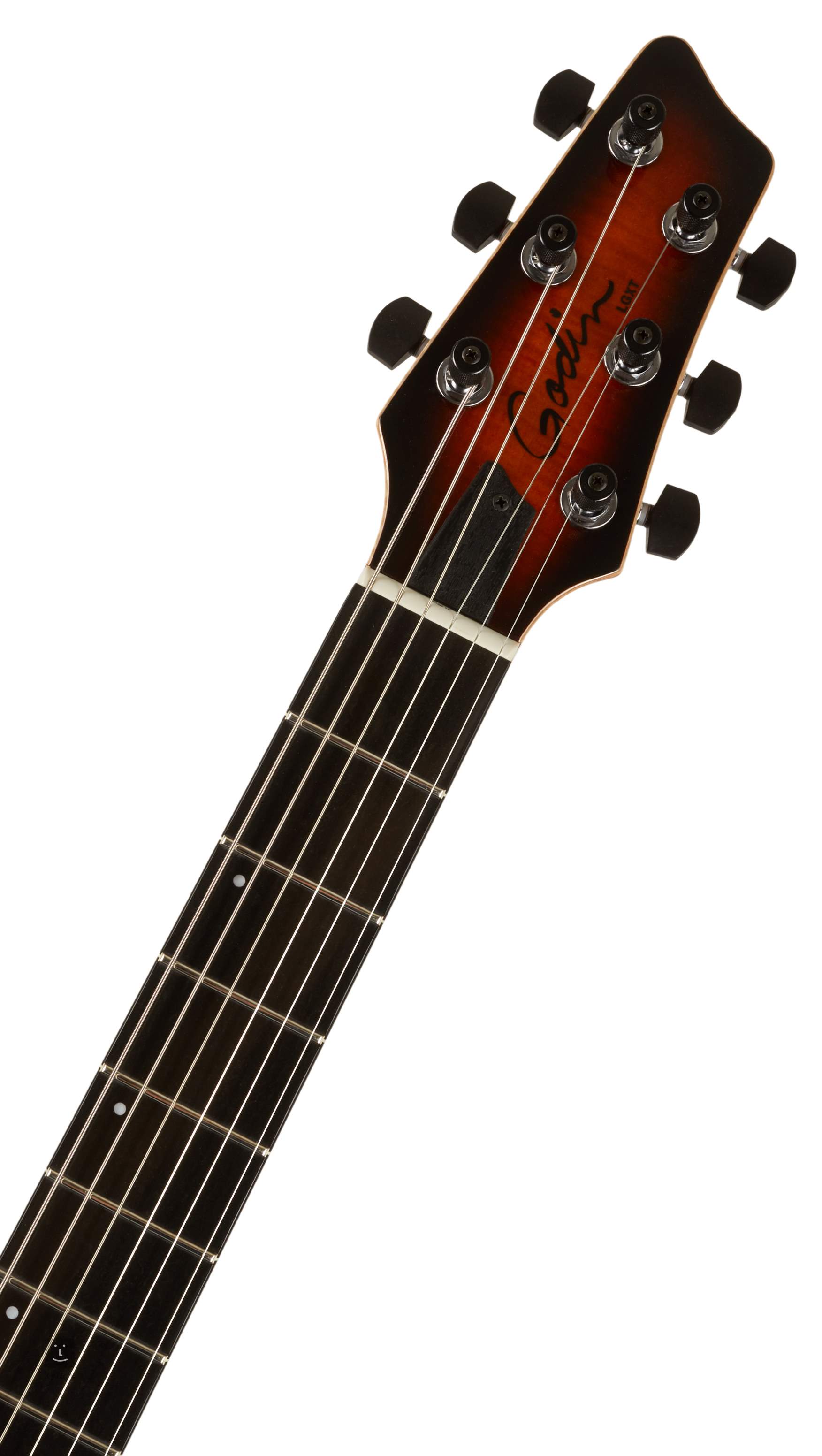 GODIN LGXT SA Cognac Burst Flame AA Hybrid Midi-E-Gitarre | Kytary.de