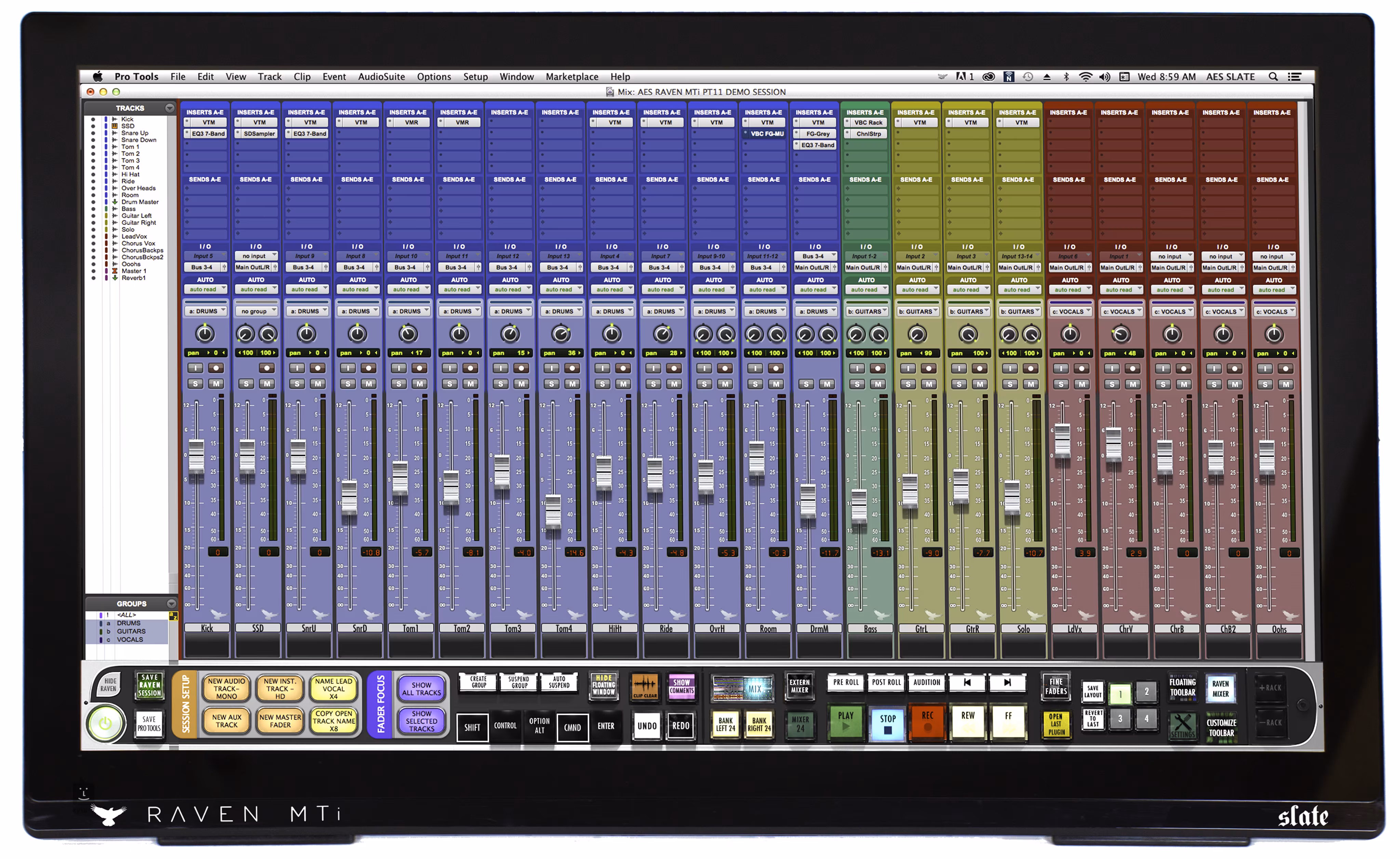 SLATE DIGITAL Raven MTi2 MIDI/DAW Controller Kytary.de