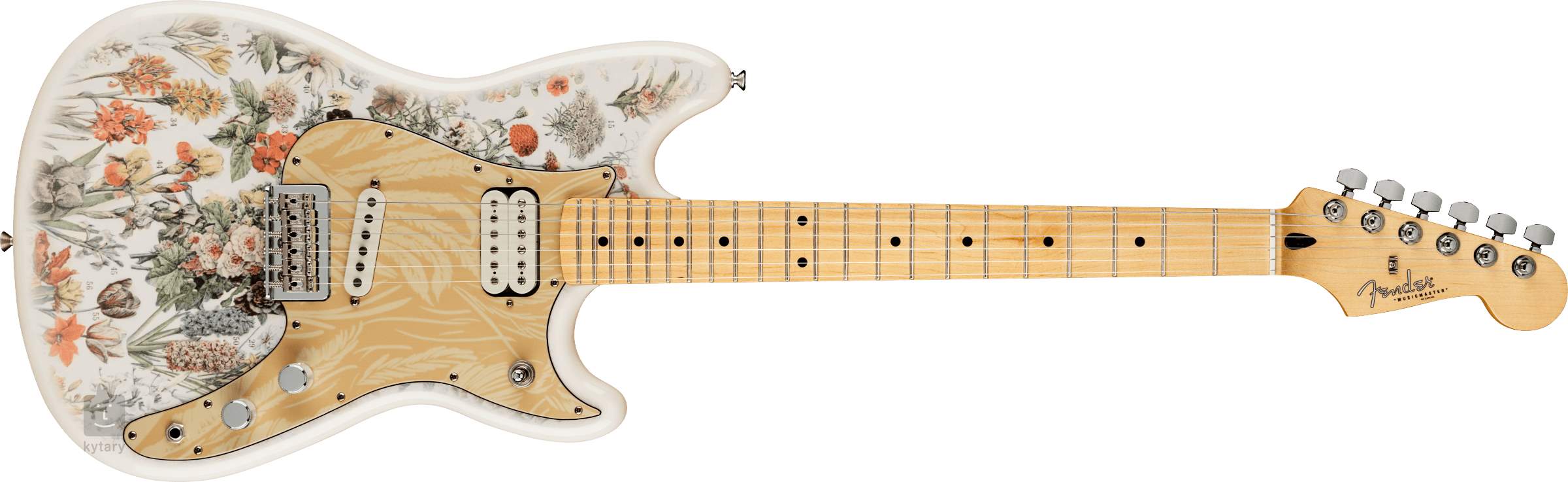 FENDER Shawn Mendes Mcmstr MN YLW EGitarre