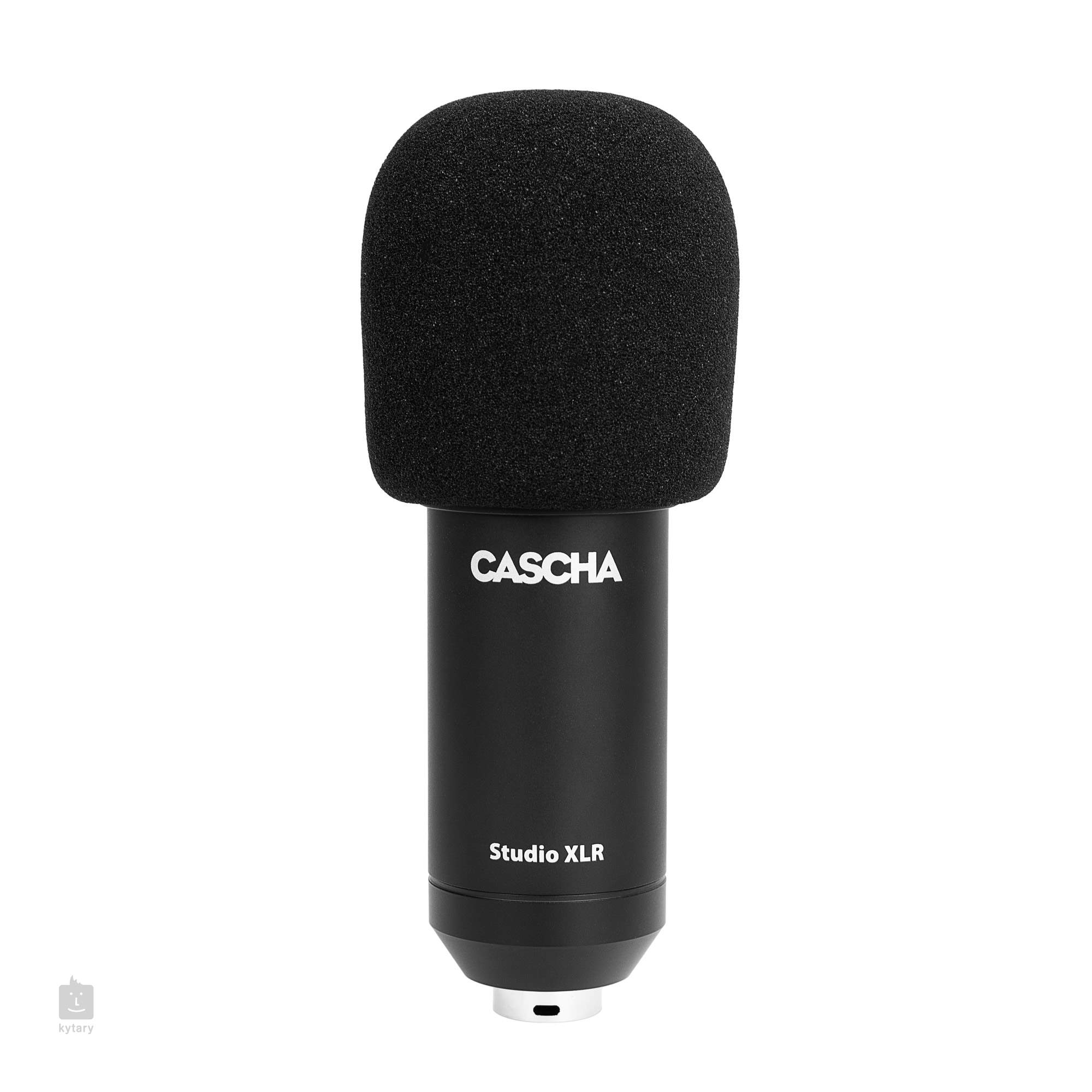 CASCHA HH 5050 Studio XLR Kondensator Mikrofon-Set Grossmembran-Mikrofon  inkl. Zubehör
