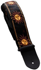 Perri's Leathers 7008 Jacquard Black Suns