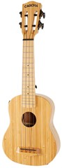 Cascha Soprano Ukulele Bamboo Natural EQ