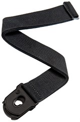 D'Addario Planet Lock Guitar Strap Cotton Black