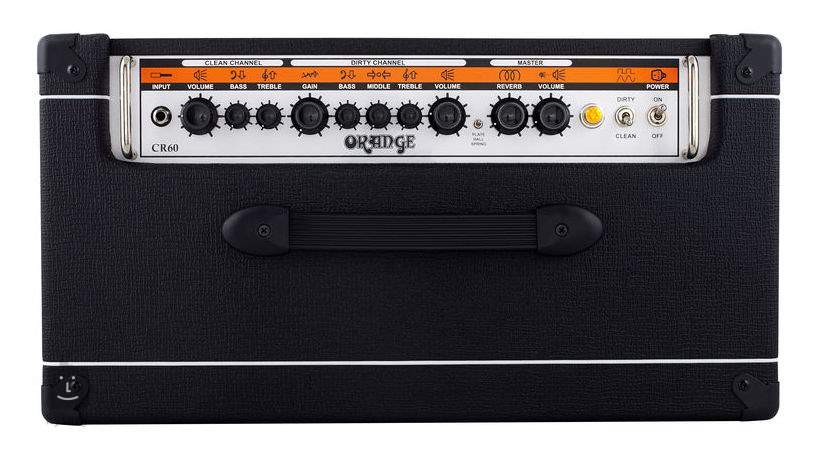ORANGE Crush Pro CR60C Black Combo de guitarra de estado sólido