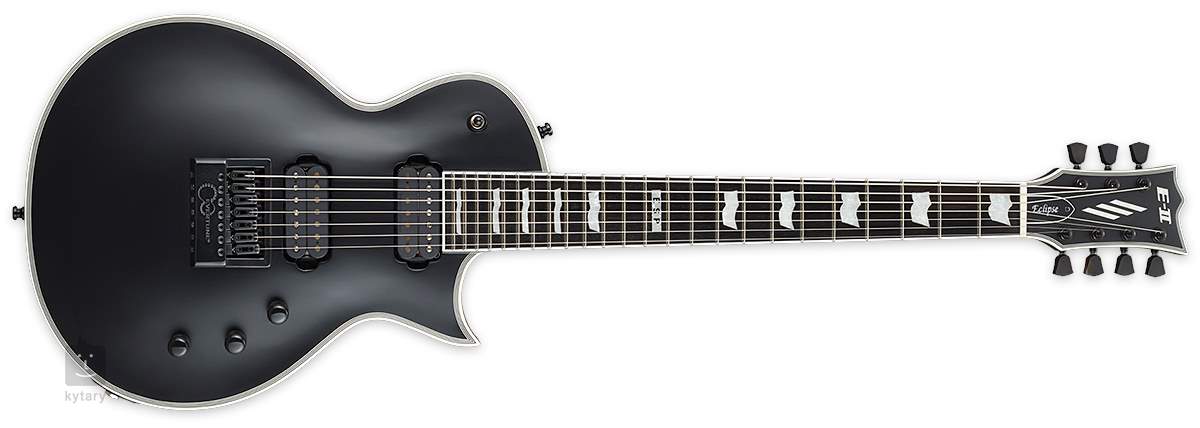 ESP E-II Eclipse-7 ET BLKS Guitarra eléctrica de 7 cuerdas