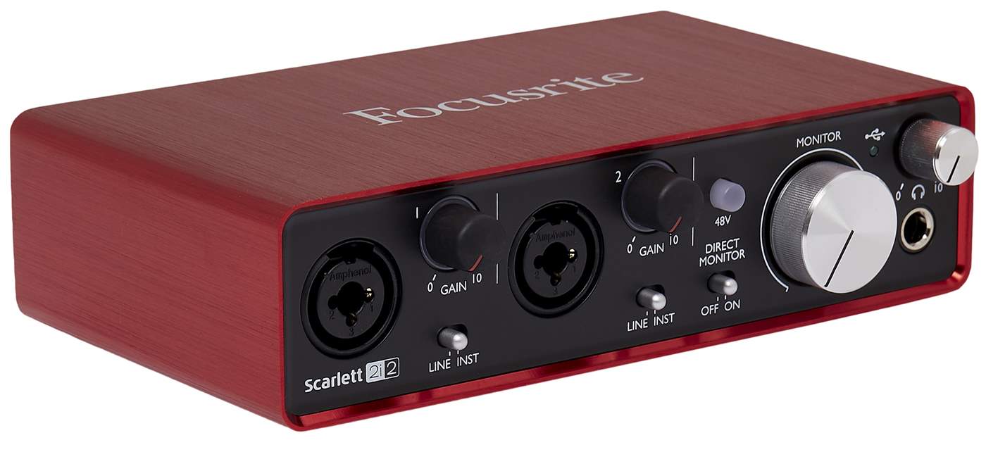 FOCUSRITE Scarlett 2i2 2nd Gen Dispositivo de audio USB | Kytary.es