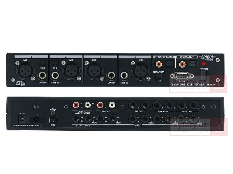 Roland フルデジタル24bit96kHz 16chミキサー M-16DX-