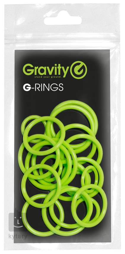 Buque de guerra Rechazar Seguro GRAVITY Ring Pack Sheen Green Accesorios para soportes