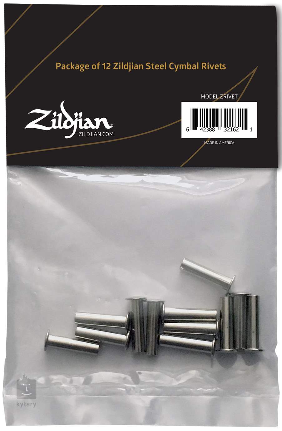 ZILDJIAN Sizzle RivetsPackage Of 12 Remaches