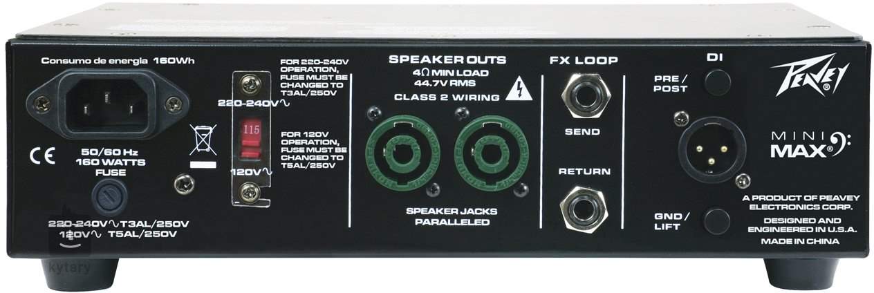 Peavey MiniMAX Amplificador de Graves 500w 