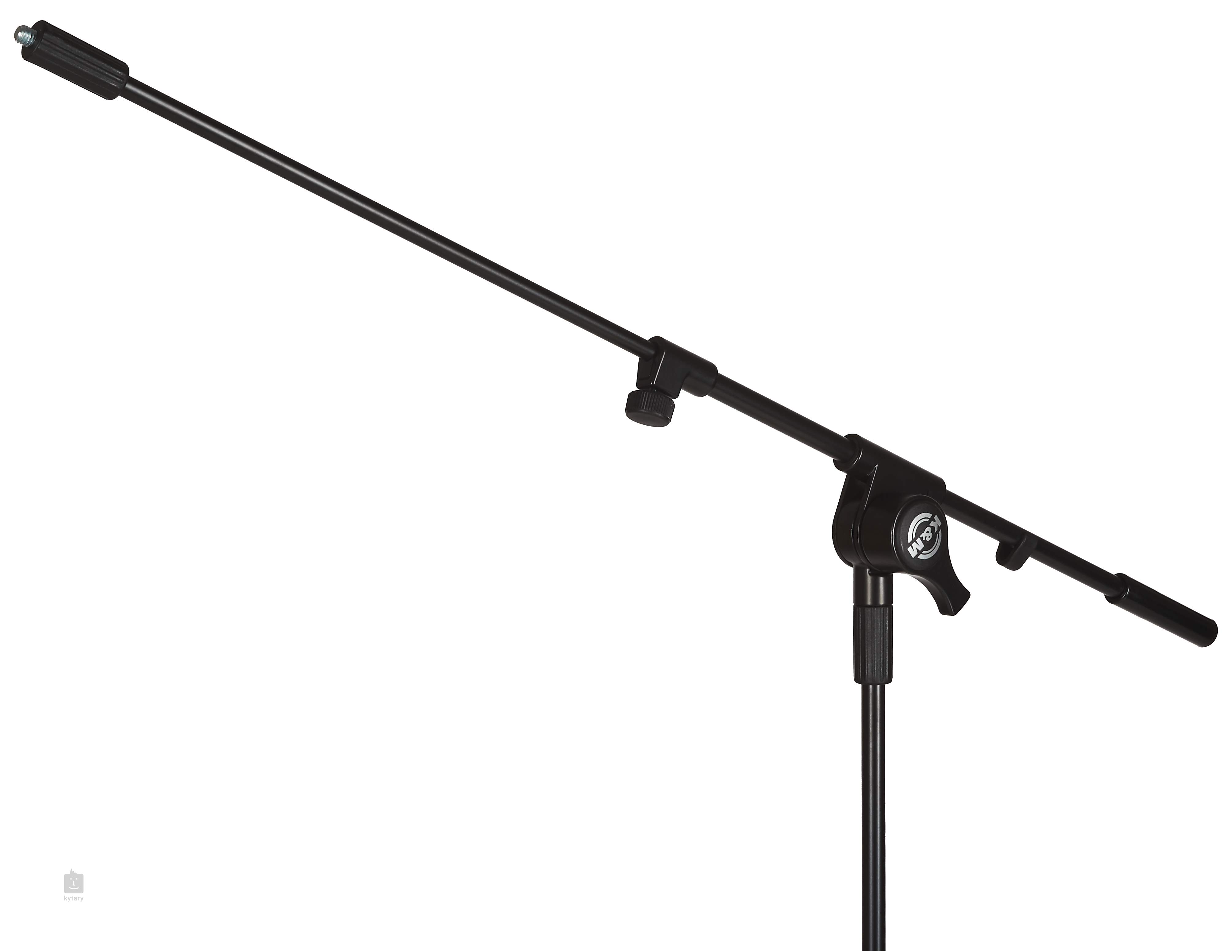 K & M Soporte para micrófono con brazo telescópico