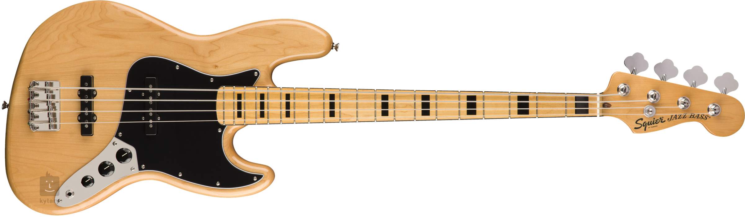 Squier Classic Vibe '70s Jazz Bass, diapasón de maple, sunburst