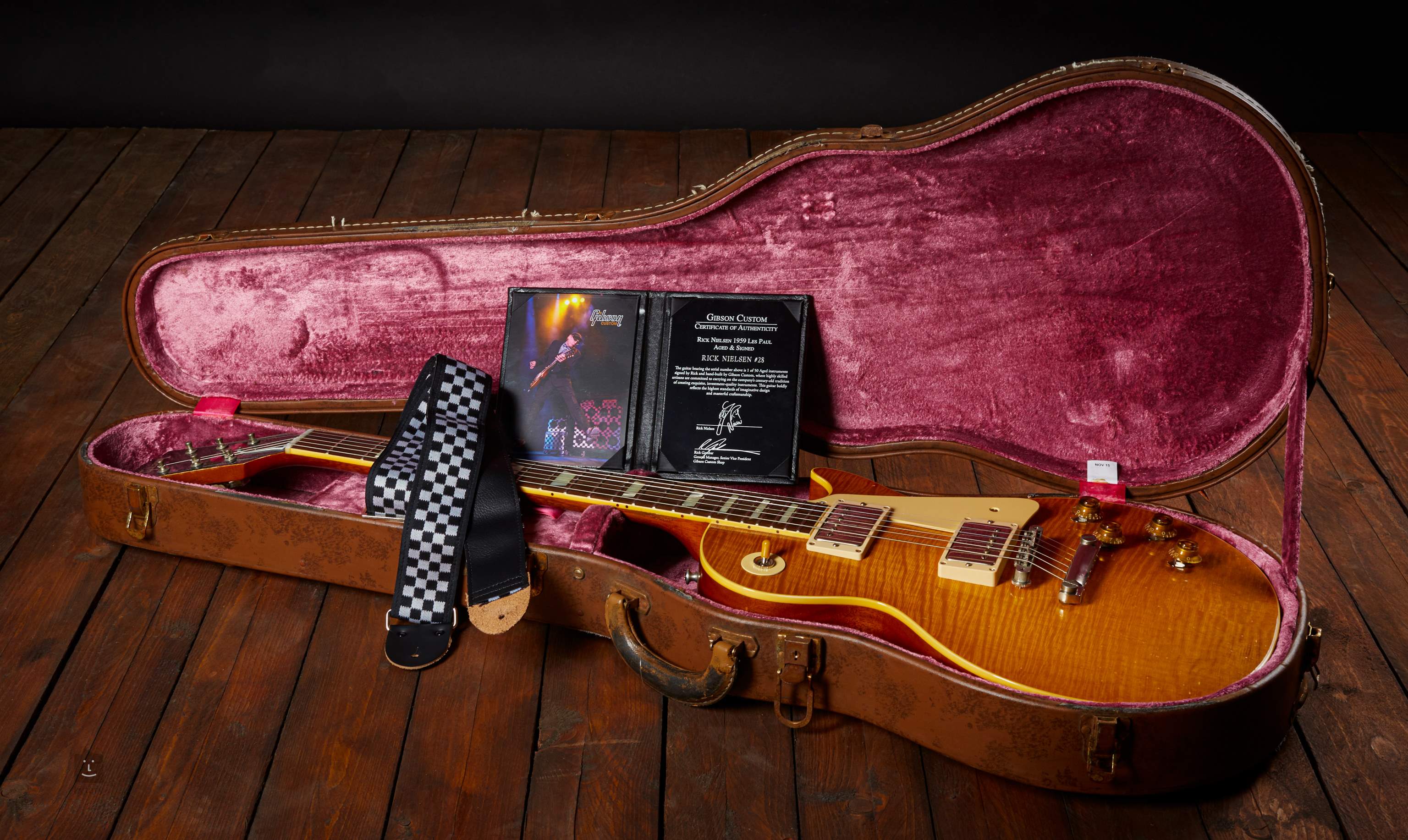 GIBSON 2016 Custom Collector's Choice Les Paul Standard´59 Rick Nielsen  Guitarra eléctrica